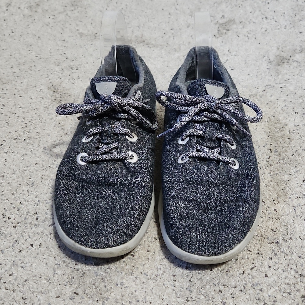 Allbirds Women's Wool Runners Sneakers Dark Grey/White Sole Size 10 - Picture 5 of 10